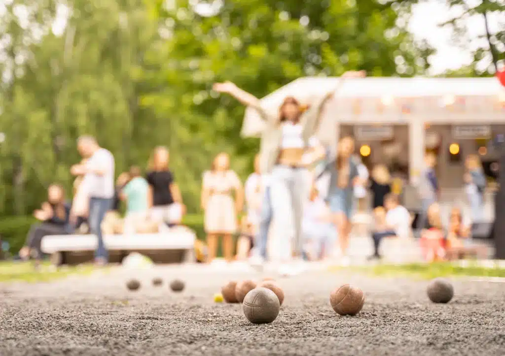 Terrain de pétanque