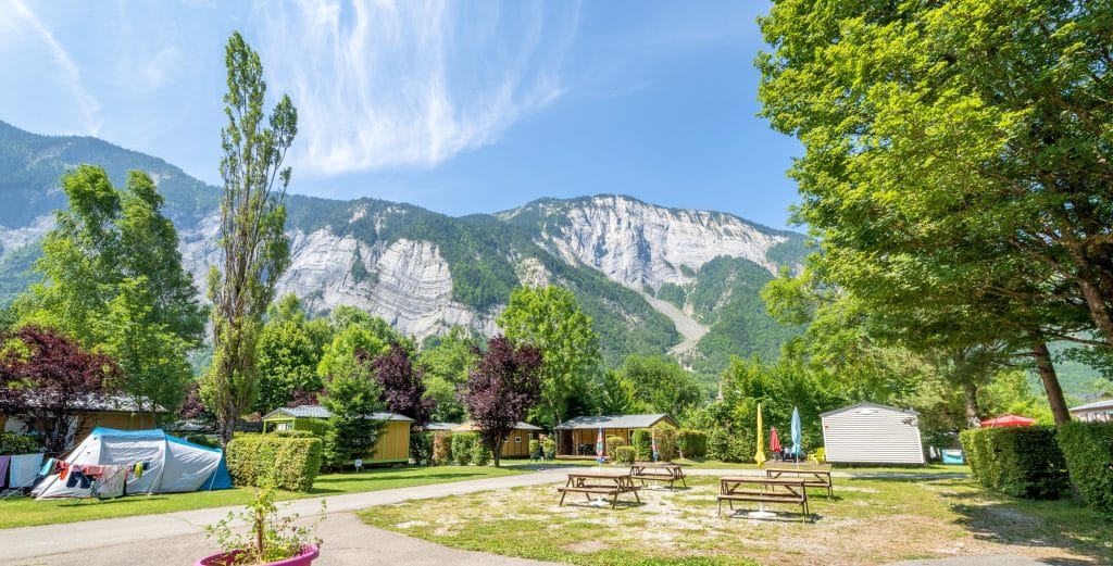 place camping familial montagne Alpe dHuez bourg doisans